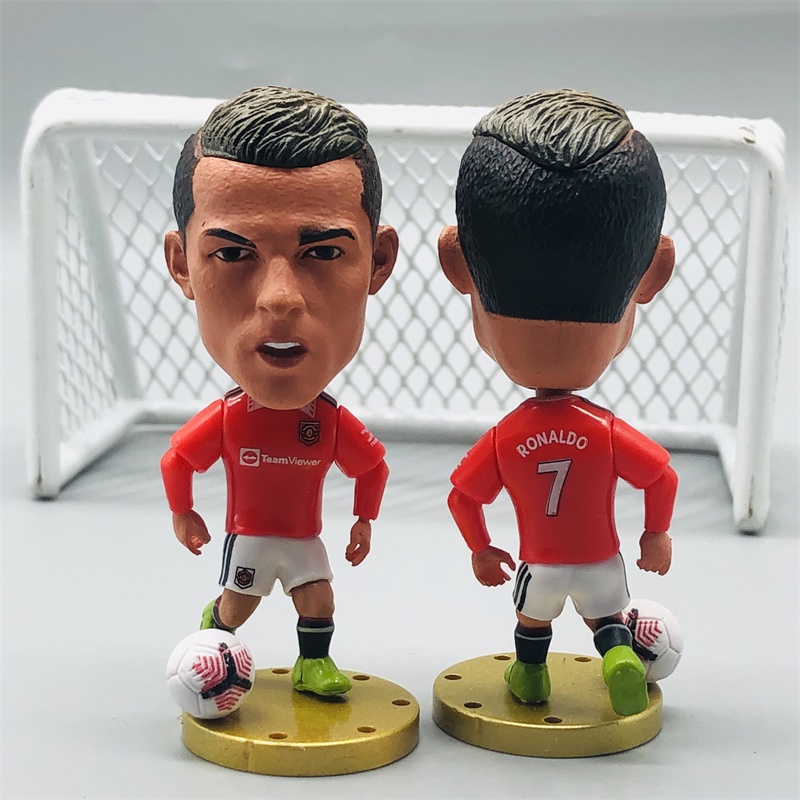 soccerwe マンチェスター ユナイテッド Soccerwe 7cm Altura Jogador De Futebol Star Mini Cartoon Doll