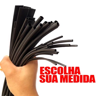 Espaguete tubo termo retrátil escolha sua medida 1 metro em Oferta na Shopee