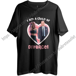 Camiseta Algodão Unissex Tshirt I am a child of divorce RBD Rebeldes