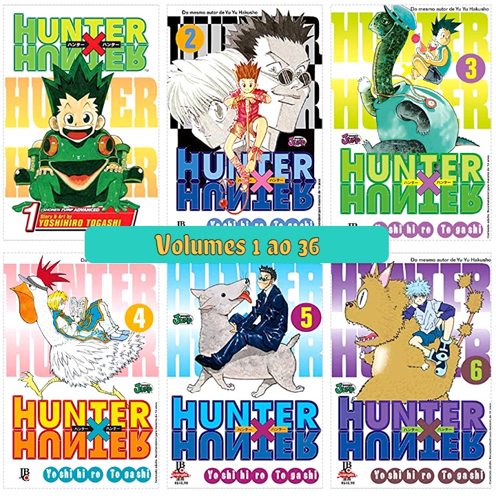Hunter X Hunter Manga Japanese 17-19, 21-23, 32-33