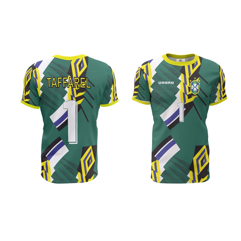 camisa camiseta goleiro Taffarel edição copa 1994 retrõ
