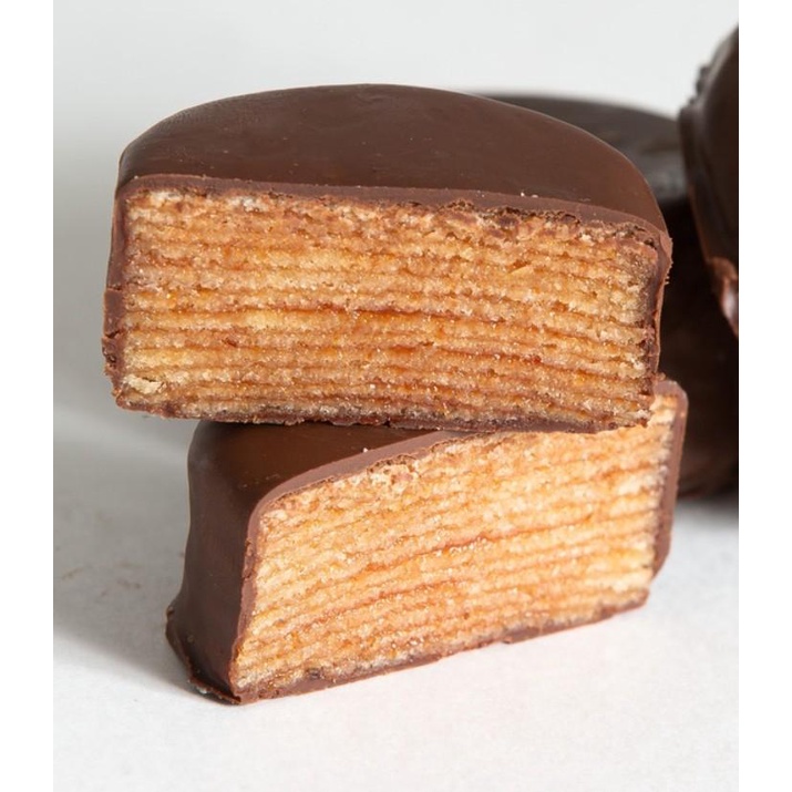 Alfajor de Bolo de Rolo Goiabada 70g - Bolo de Rolo Sjc