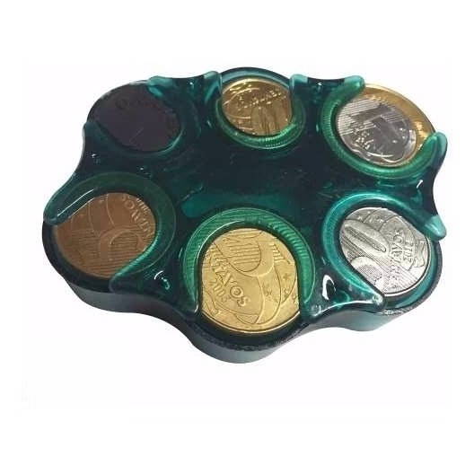 PORTA MOEDA DE BOLSO VERDE - TAXI - UBER - 99TAXI - MOTORISTA DE APLICATIVO - TROCO ORGANIZADO