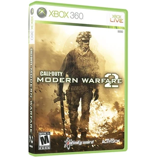 Call of Duty Modern Warfare 2 para Xbox 360Lt com capa
