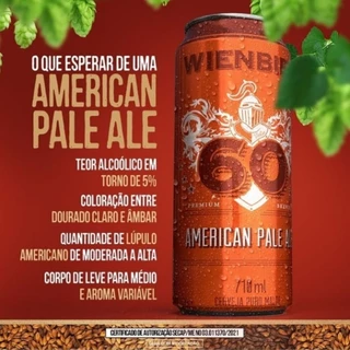 Cerveja Wienbier 60 APA 710ML