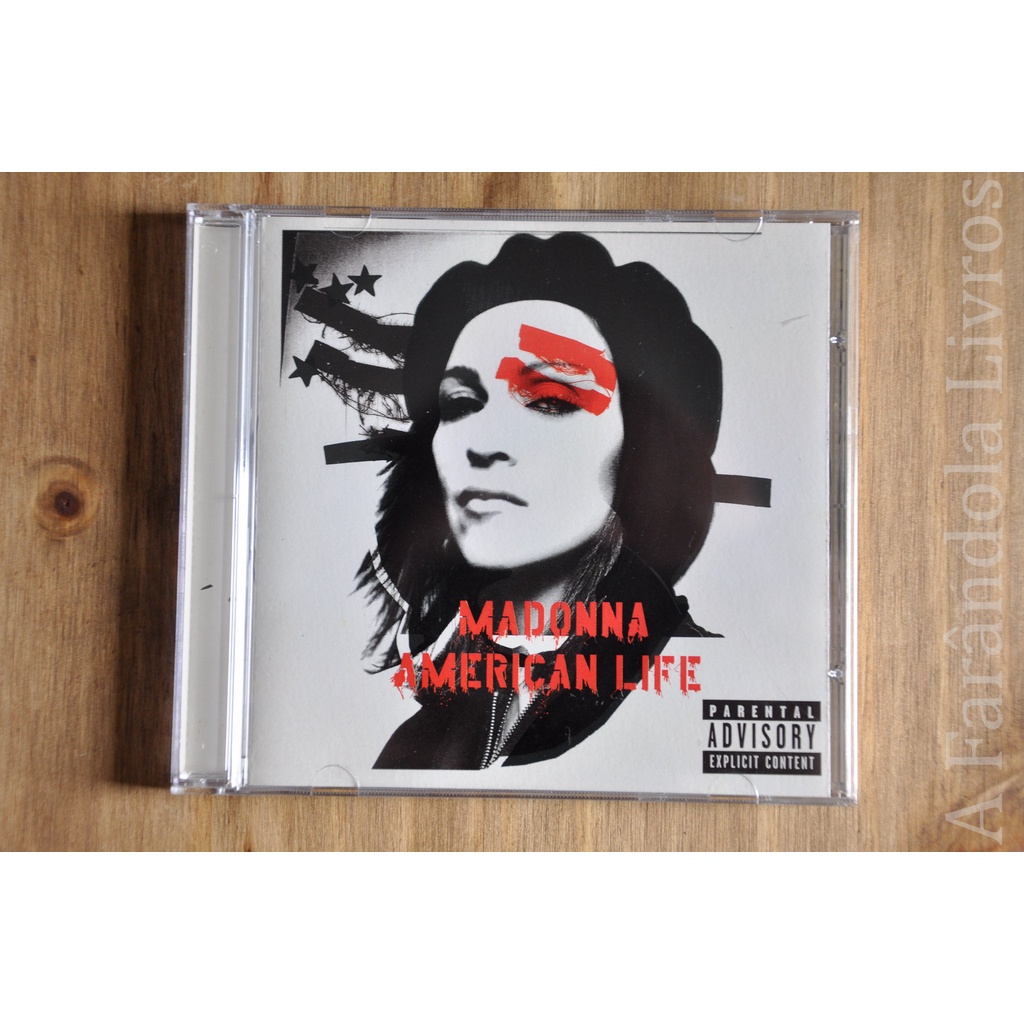 Cd Madonna American Life Shopee Brasil 6540