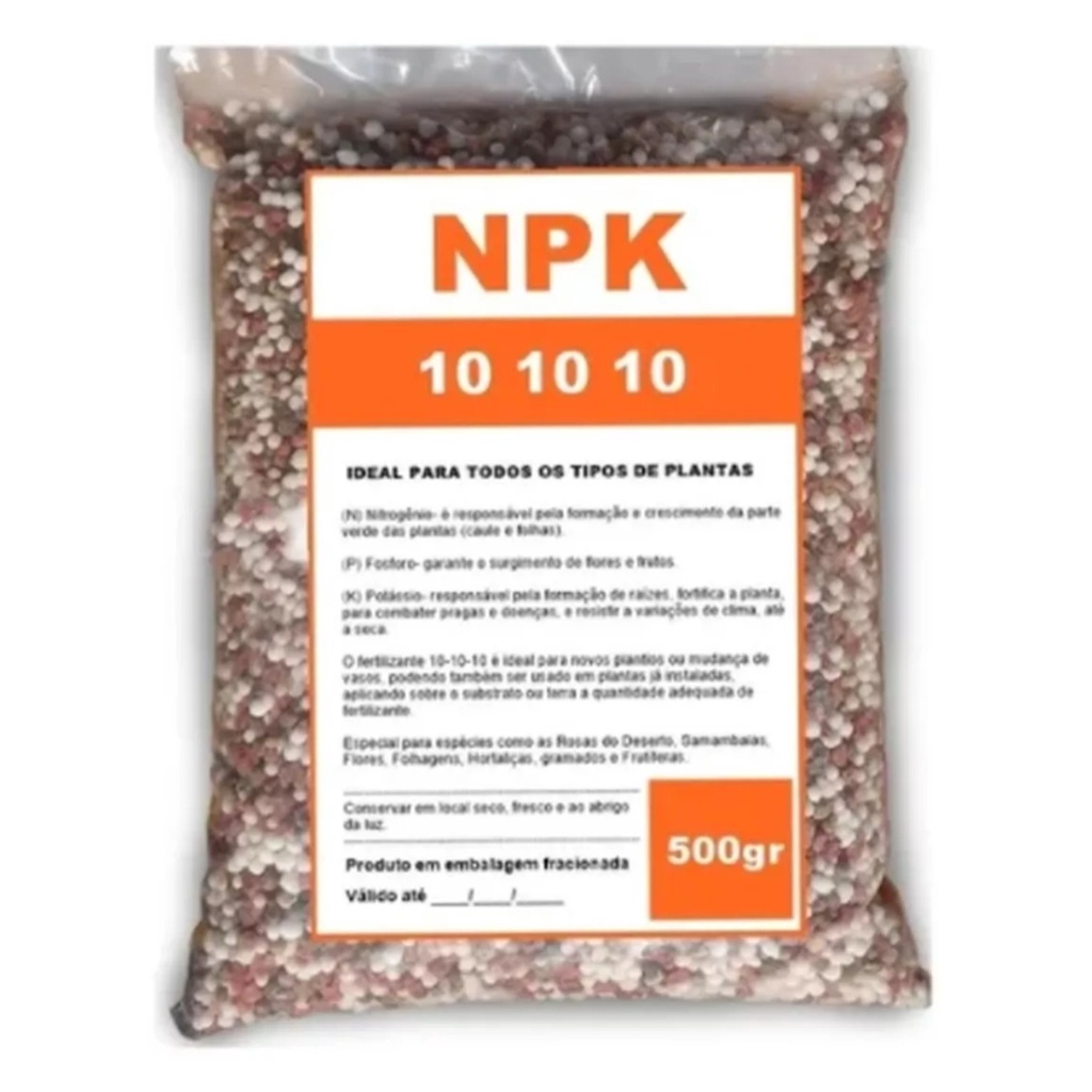 Adubo Fertilizante Npk X X Para Plantas E Flores Kg Gr E Gr Shopee Brasil