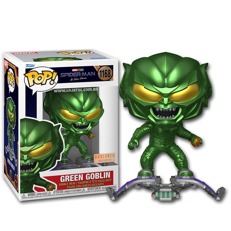 Funko Pop Green Goblin #1168 Spider-Man No Way Home Boxlunch | Shopee ...