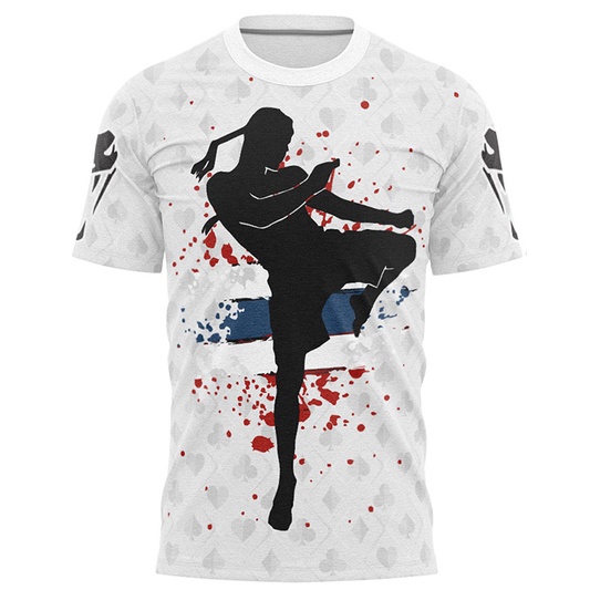 Camiseta Lutador Amantes Artes Marciais Camisa Muay Thay Treino Academia sport