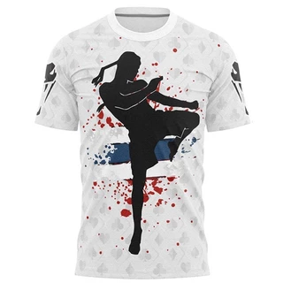 Camiseta Lutador Amantes Artes Marciais Camisa Muay Thay Treino Academia sport
