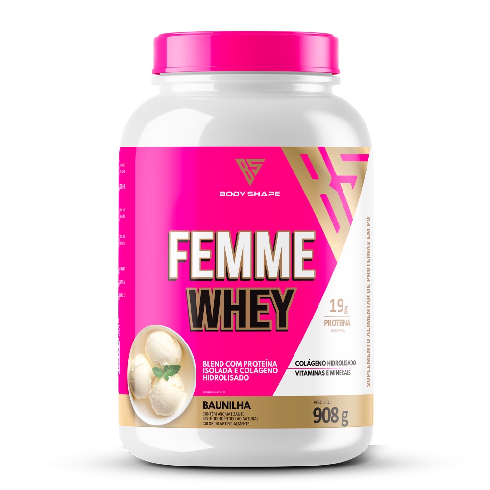 Femme Whey Protein Body Shape 900g