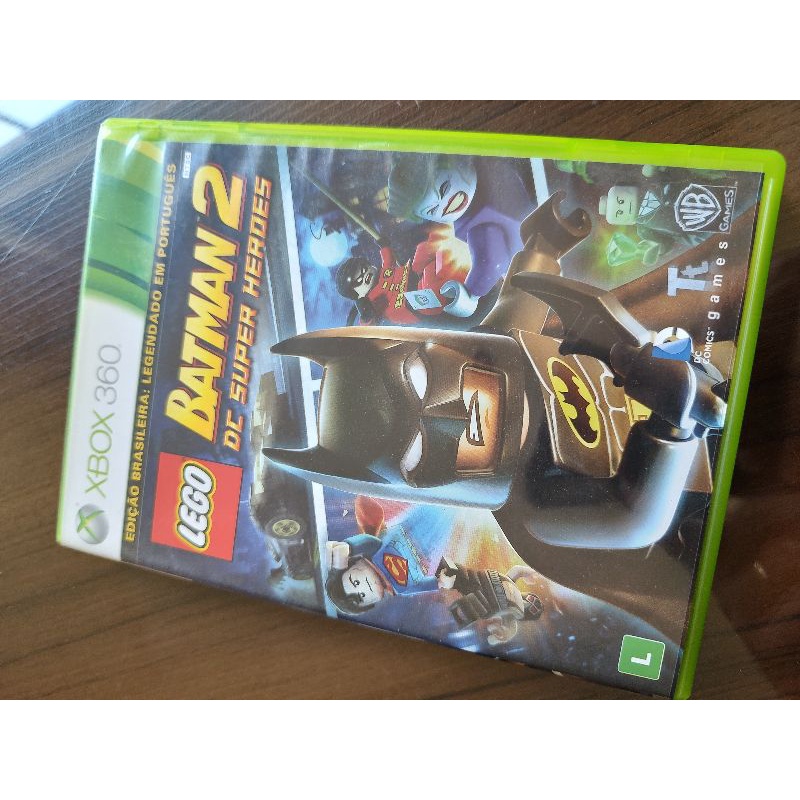 Jogo Lego Batman Dc Super Heroes Xbox 360 Original Mf