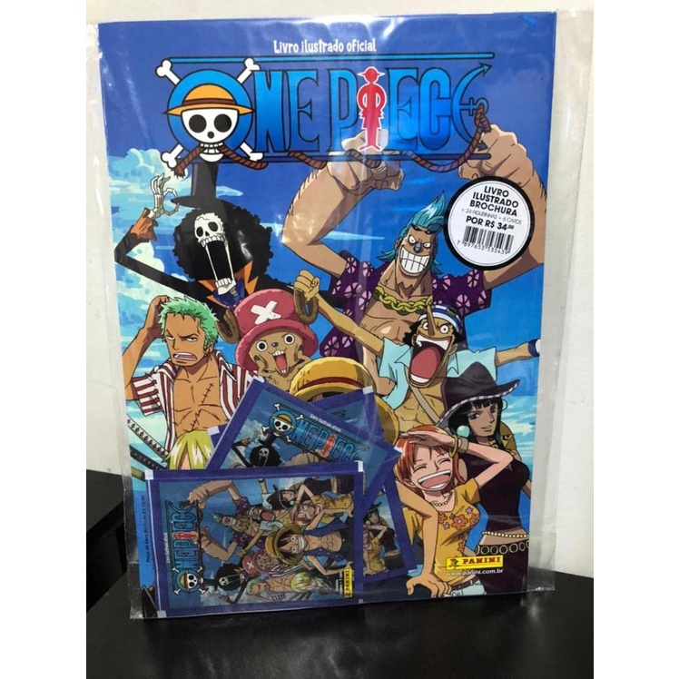 Álbum de Figurinhas One Piece PANINI (COMPLETO) - Escorrega o Preço