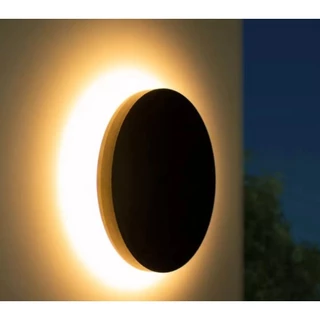 Arandela Eclipse Luz Indireta 12w 3000k Ip65 Led Integrado ENVIO IMEDIATO