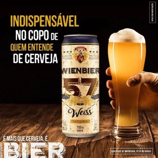 Cerveja Wienbier 57 Weiss 710ml