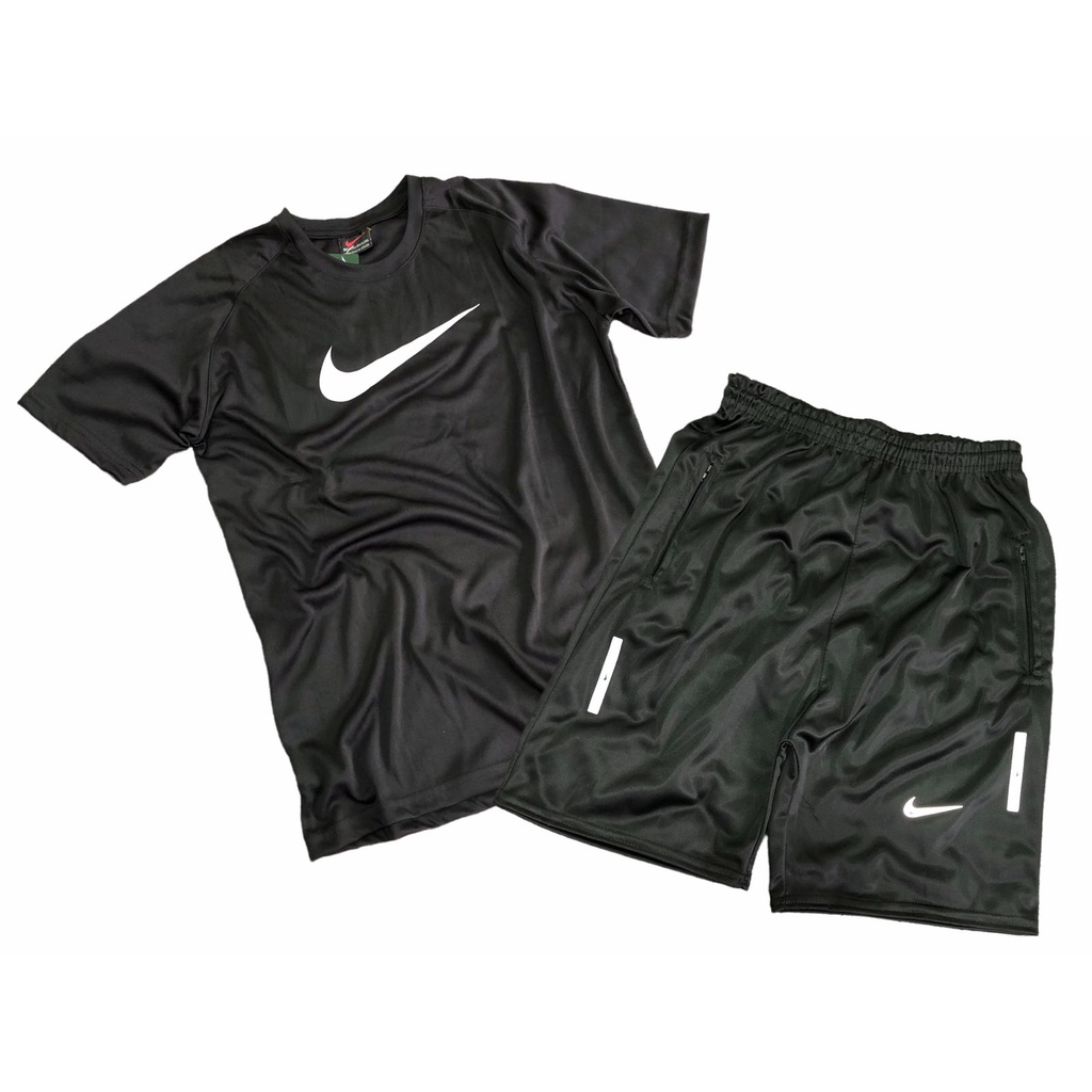 Blusa e store short da nike