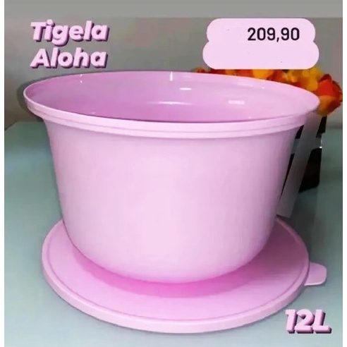 Tupperware Tigela Aloha Rosa Original | Shopee Brasil