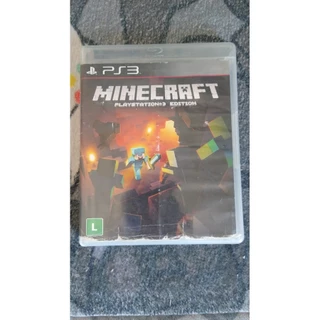 Minecraft Ps3 mídia física original usado