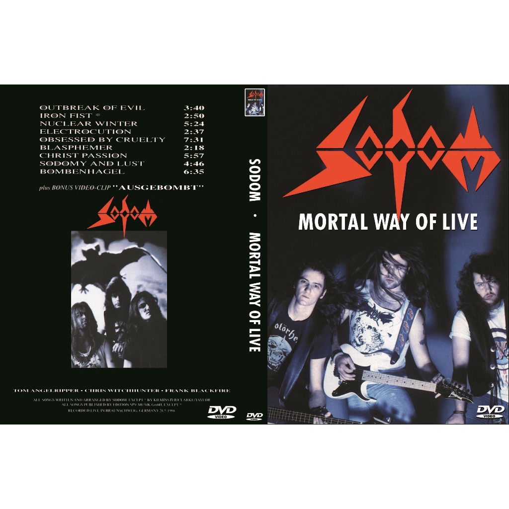 Sodom - Mortal Way Of Live | Shopee Brasil