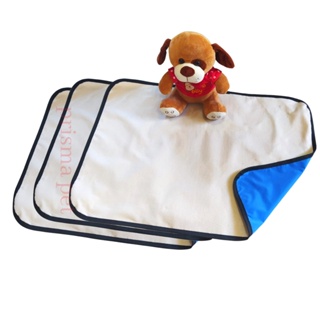 Kit 3 Tapetes Higiênico Lavável Super Absorção 200 Lavagens - 70x50cm - Ecológicos Pee Dog