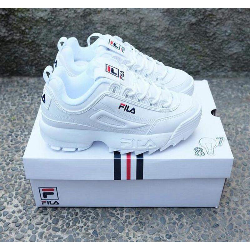 Fila disruptor best sale branco preço