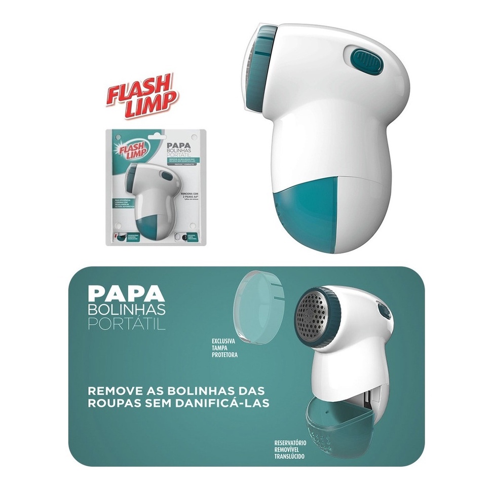 Papa Bolinhas Flash Limp Original Tira Bolinhas de Roupas Tira Pelo de ...