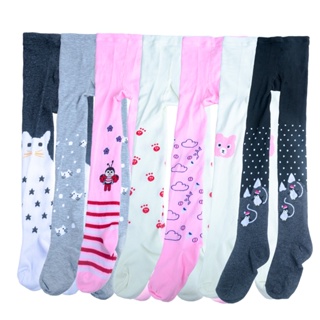 Meias Calça Infantil Criança Menino Menina Lisa Pelúcia Confortável Inverno