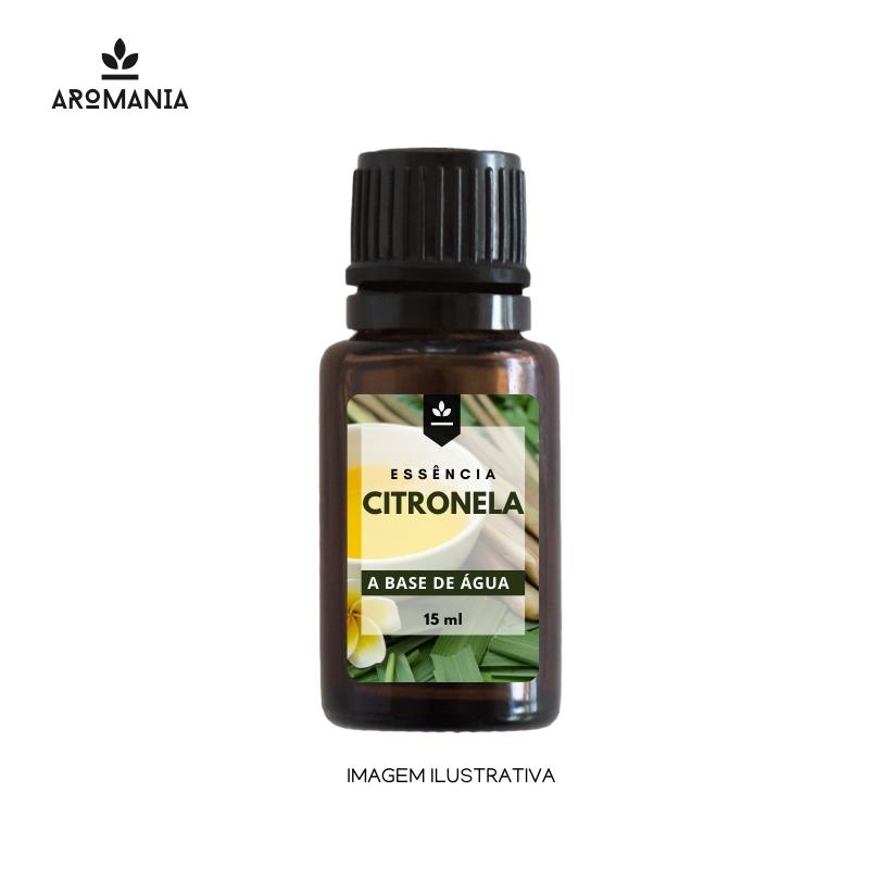 Essência Citronela Para Aromatizador e Difusor de Ambiente 15 ml