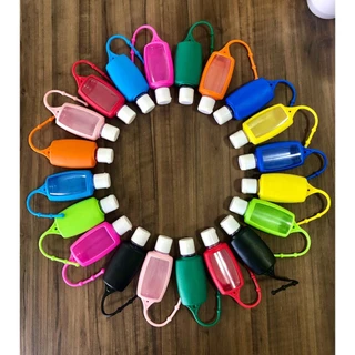 Porta Álcool em Gel 30ml | Prático, Compacto e Colorido | Ideal para Viagens, Escola e Trabalho em Oferta na Shopee