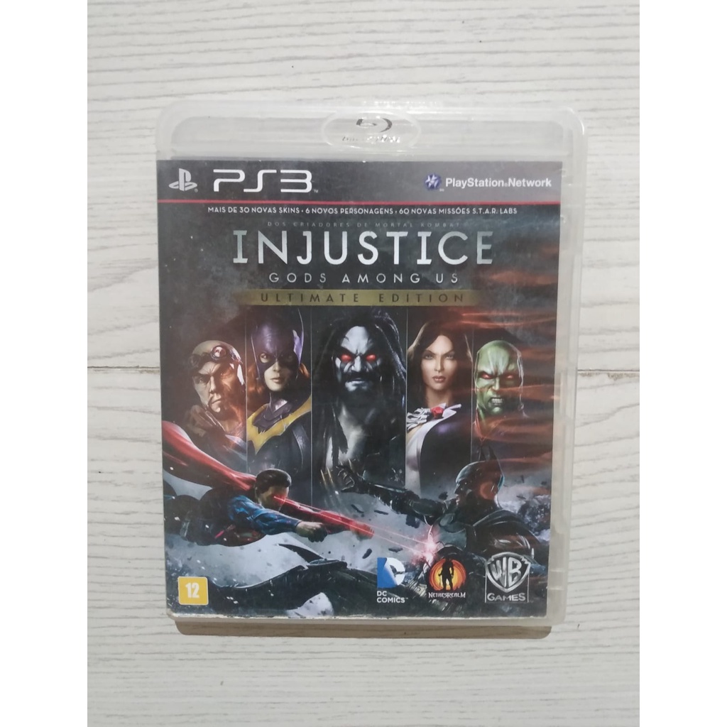 Injustice Among of Us Ultimate Edition Dublado Midia Digital Ps3 - WR Games  Os melhores jogos estão aqui!!!!