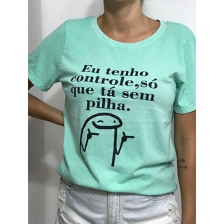 camisa 100% algodão unissex camisetas frases engraçada memes engraçado boneco  palito estampa escrita - biguá store