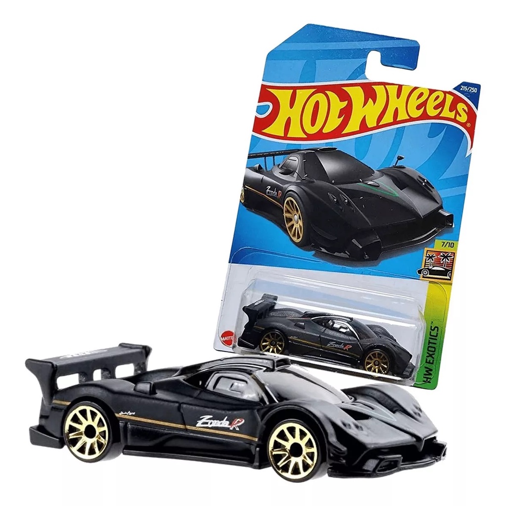 Pagani Zonda R HW Turbo Hot Wheels 1:64 Miniatura Super Carro