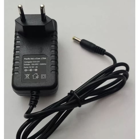 Carregador Ac/dc 9v 2a Caixa Amplificada Gca201 Gradiente