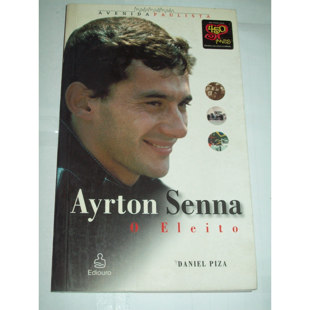 Livro Ayrton Senna O Eleito. - Biografia | Shopee Brasil