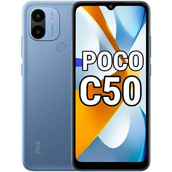 Smartphone Xiaomi POCO C50 Dual SIM de 32GB / 2GB RAM de 6.52