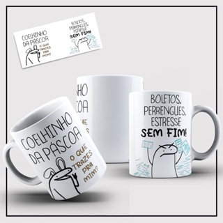 Caneca Presente Aniversario Flork Meme Mod15 325 Ml - Escorrega o Preço