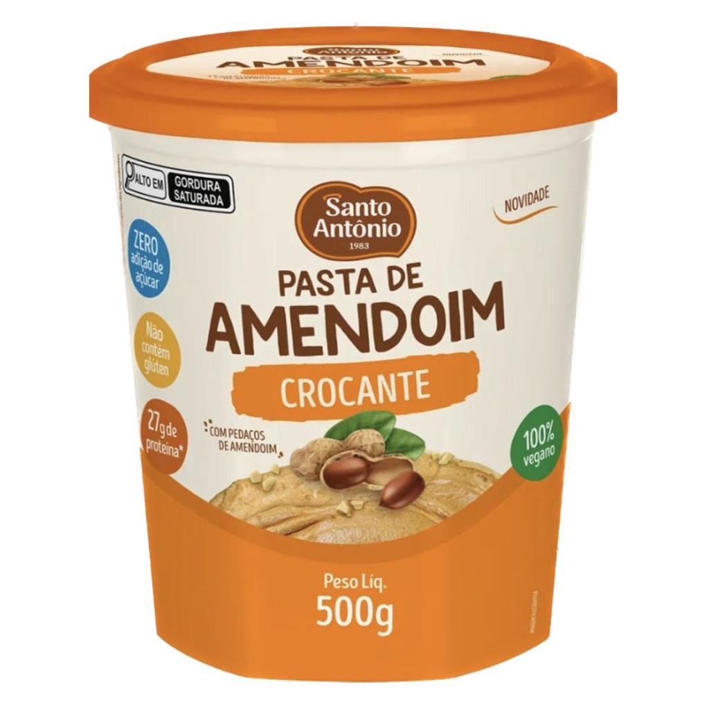 Pasta de Amendoim Crocante 450g