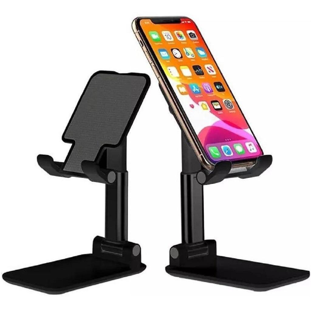 Suporte Base De Mesa Dobrável Celular Tablet Ipad Ajustável