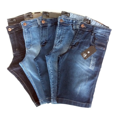 Mercado livre best sale bermudas masculinas jeans