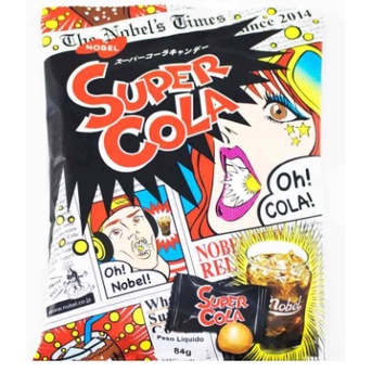 Balas Super Cola Japonesa Nobel - 20 balas- 84g