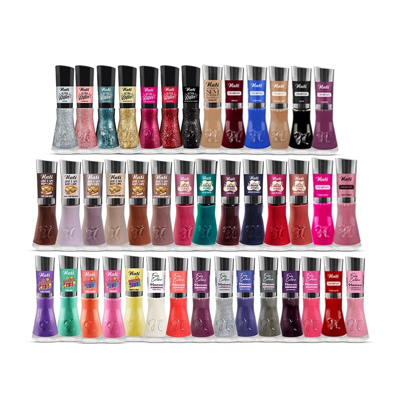 Kit Esmaltes Nati - 42 Cores sortidas