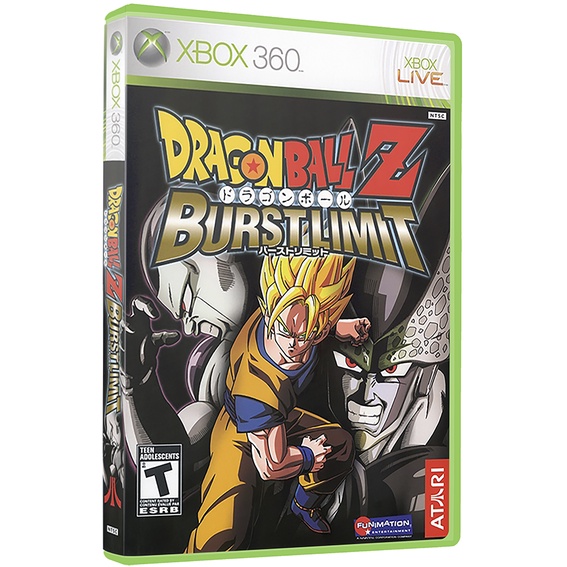 Dragon Ball Z Burst Limit para Xbox 360 Lt com capa | Shopee Brasil