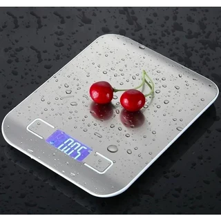 Balança de Cozinha Digital Inox 10Kg Precisão Casa Comida Balanca