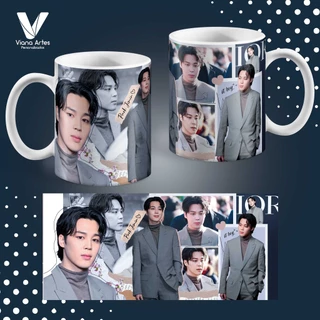 PARK JIMIN DIOR 2023 BTS - CANECA PORCELANA