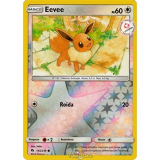 Carta Pokémon Eeveelutions Diversos Modelos Escolha Pronta Entrega - Eevee  e Evoluções Flareon Vaporeon Jolteon Leafeon Glaceon Sylveon Espeon Umbreon