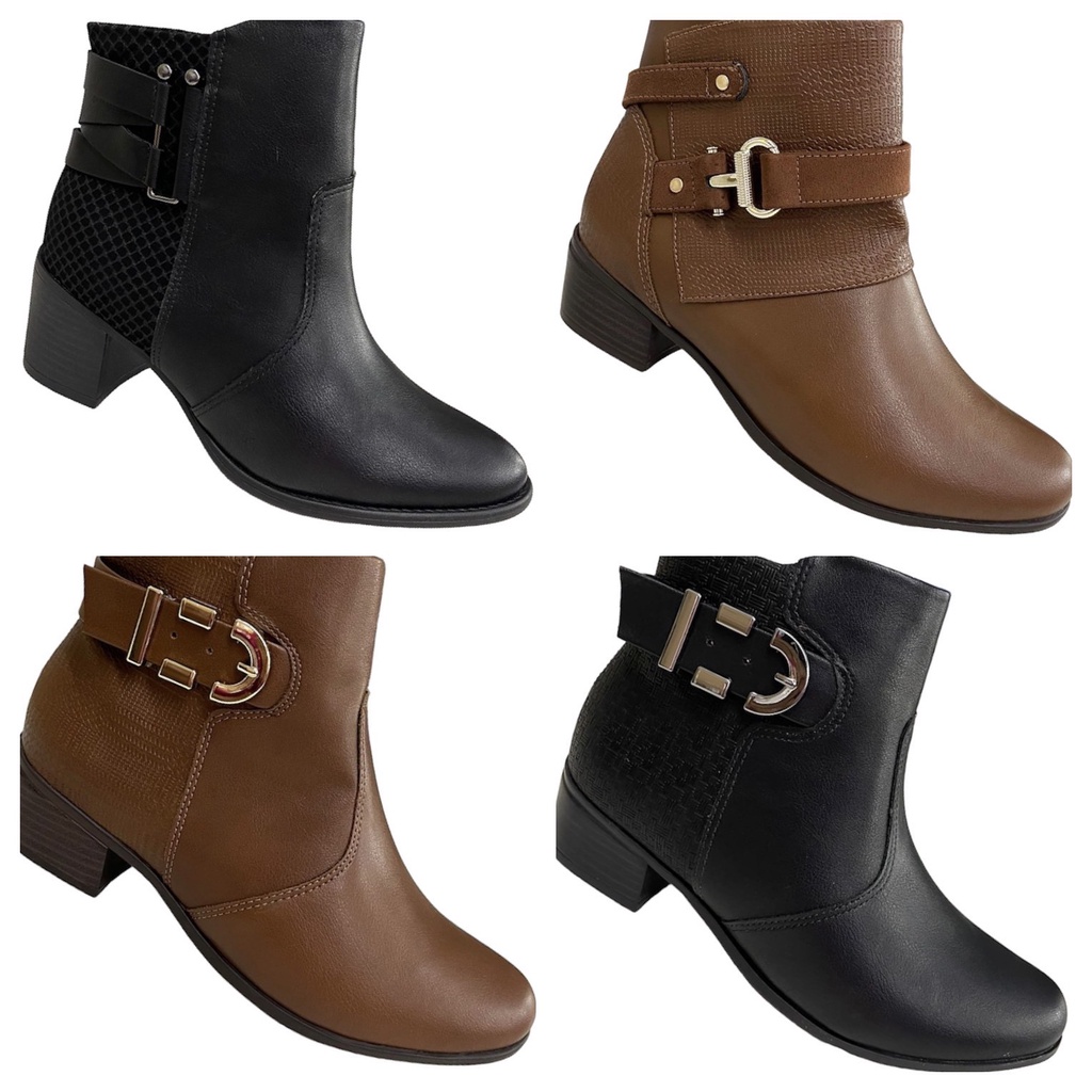 Botas femininas linha store confort