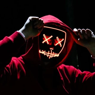Máscara De Halloween Assustadora Para Festival Cosplay Fantasia Mascarado Partes Carnaval Presente