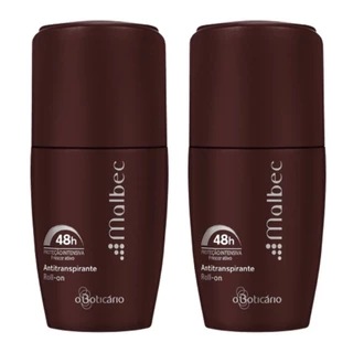 Desodorante Antitranspirante Perfumado Roll-on Malbec 55mL - O Boticário
