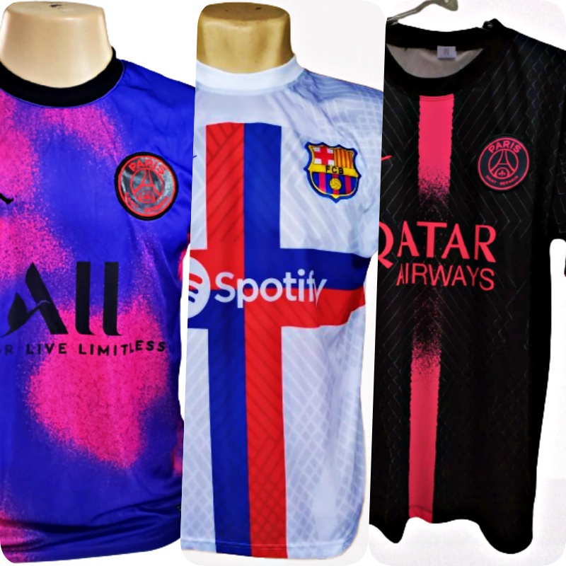 kit-5-camisas-futebol-variados-cliente-escolhe-times-2023
