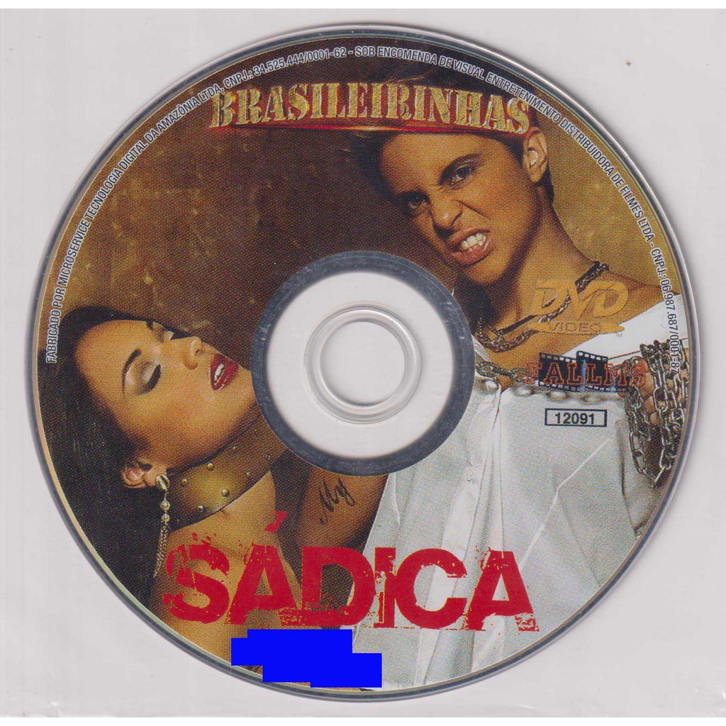 Dvd Brasileirinhas Sádica - Thammy Gretchen (Thammy Miranda) Filme Nacional  Lésbicas - Somente o Disco Dvd Original | Shopee Brasil